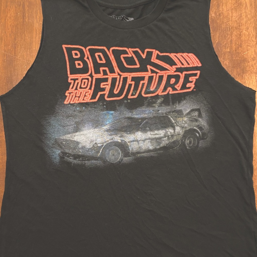 Back to the Future Young Women’s  A-shirt size large
